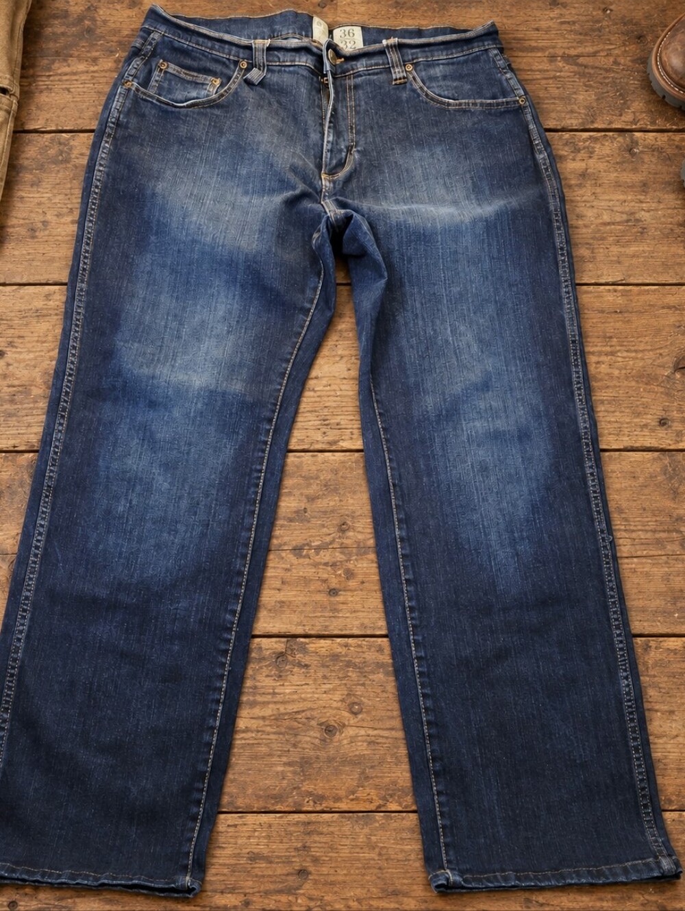 RedHead Bass Pro Shops Men’s Straight Leg Stretch Blue Jeans